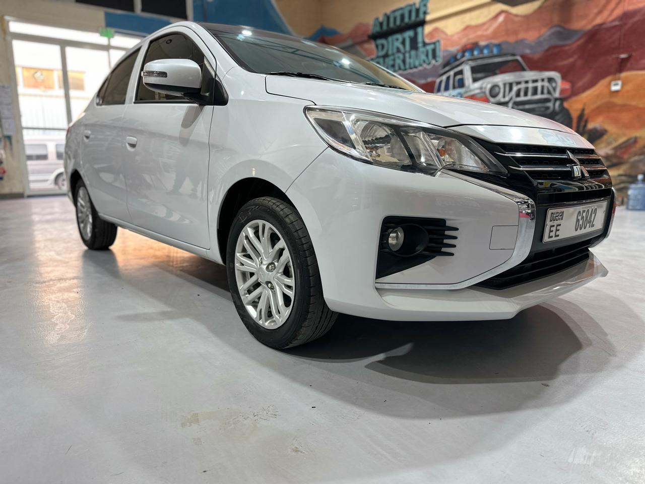 Mitsubishi Attrage 2025 - Economy Car Rental Dubai