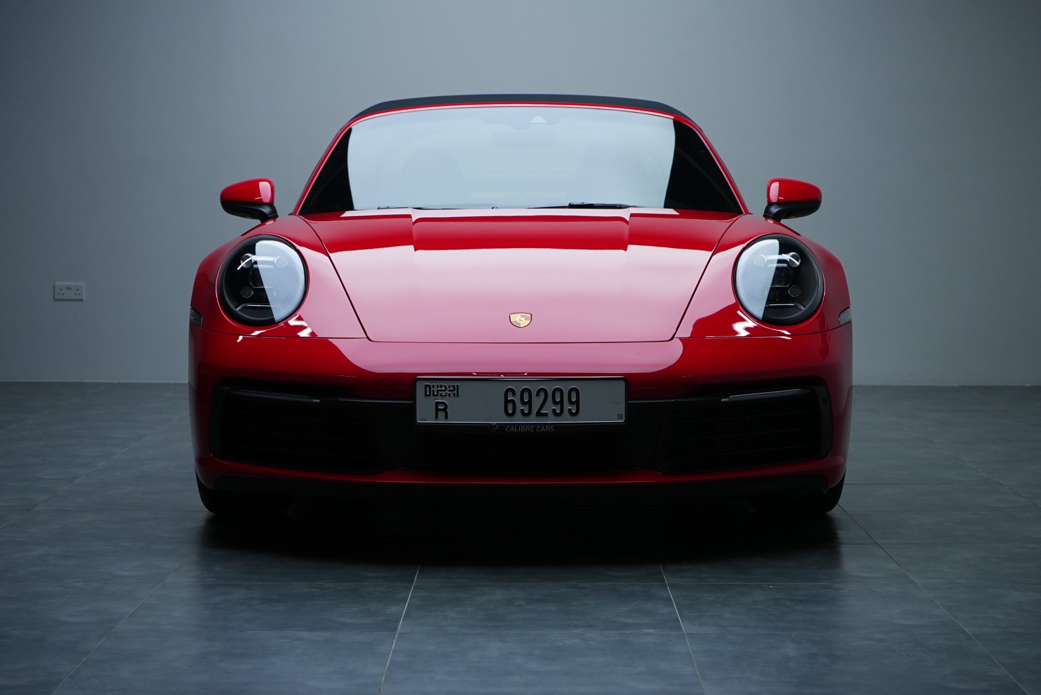 PORSCHE 911 TARGA RED - Rent in Dubai UAE